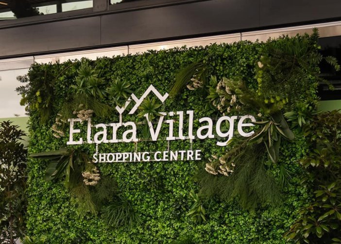 Example projects for events, promotions and marketing agencies 31 Elara Village floating sign for opening day
