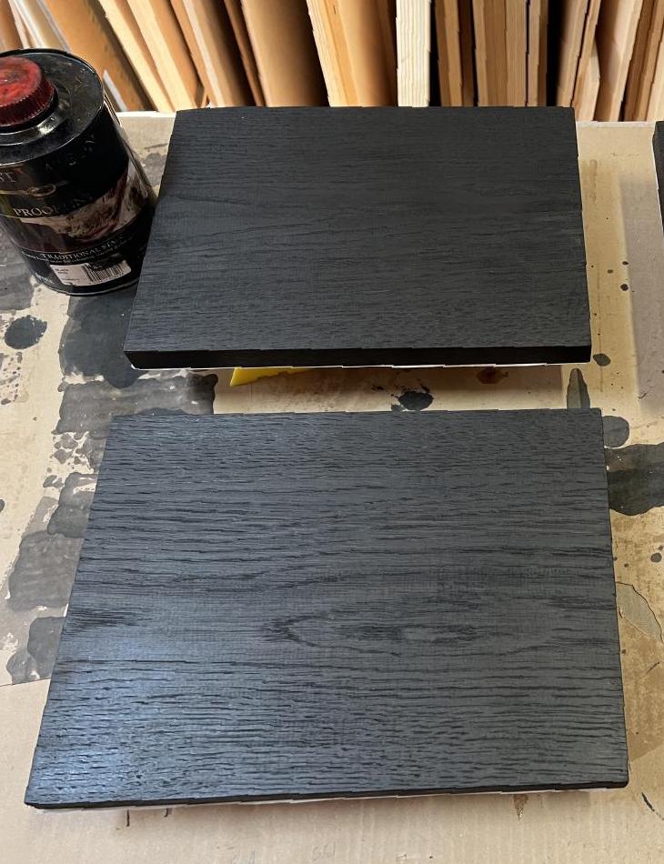 Award Plaque painted in black